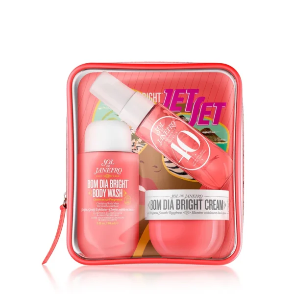 Sol de Janeiro Bom Dia Bright Jet Set three piece travel set