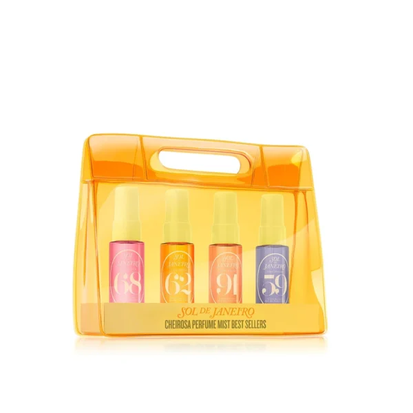 Sol de Janeiro Cheirosa Perfume Mist Best Sellers Set 62 68 59 91 Limited Edition Travel Size Sol de Janeiro Cheirosa Perfume Mist Best Sellers Set four scents 30ml