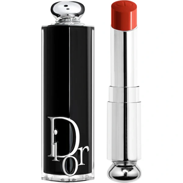 Dior Addict Shine Lipstick Nr 8 Refillable 90% Natural Origin Ingredients Dior Addict Refillable Lipstick Nr 8 brick red shade