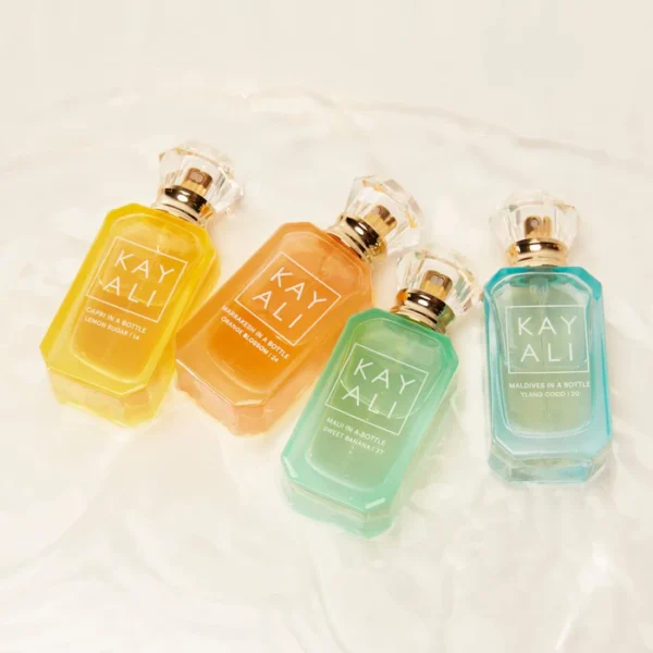 Kayali Vacay in a Bottle Miniature Set four fragrances 10ml each