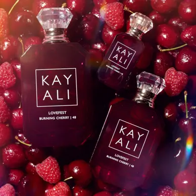 KAYALI Lovefest Burning Cherry 48 Eau de Parfum 10ml bottle