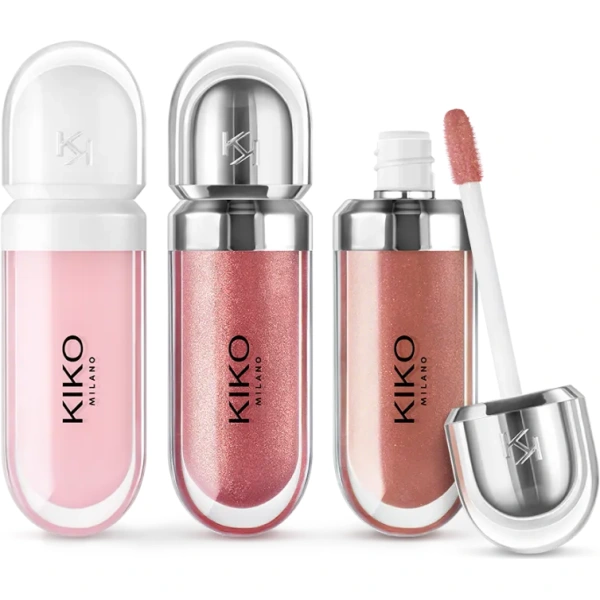 Kiko Milano Glossy - Lip -set of 3 Kiko Milano Glossy Lip Set