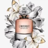 Linterdit set Close-up of Givenchy L’Interdit perfume bottle highlighting elegant glass design and branding details