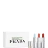 Prada Mini Lipstick and Balm Set Astral Pink Balm Quartz and Mahogany Lipsticks Prada Mini Lipstick and Balm Set with three lip products