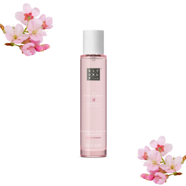 Rituals The Ritual of Sakura Hair & Body Mist 50ml (2) The Ritual of Sakura Hair & Body Mist