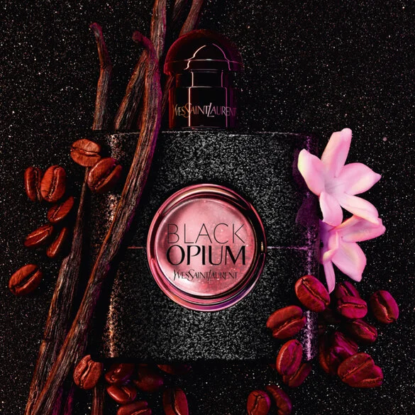 Shop the YSL Black Opium 3-Piece Gift Set featuring a 100ml Eau de Parfum, mini perfume, and lipstick. A bold coffee and vanilla fragrance for women.