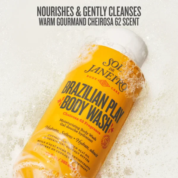 Sol de Janeiro Brazilian Play Moisturizing Shower Cream-Gel Cheirosa 62 Sol de Janeiro Brazilian Play Moisturizing Shower Cream-Gel - Cheirosa 62