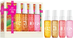 Sol de Janeiro Spritz and Shine Cheirosa Perfume Mist Set 62 68 40 71 Travel Size Sol de Janeiro Spritz and Shine Cheirosa Perfume Mist Set four scents 30ml