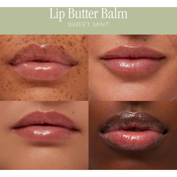 Summer Fridays Lip Butter Balm Sweet Mint sheer clear