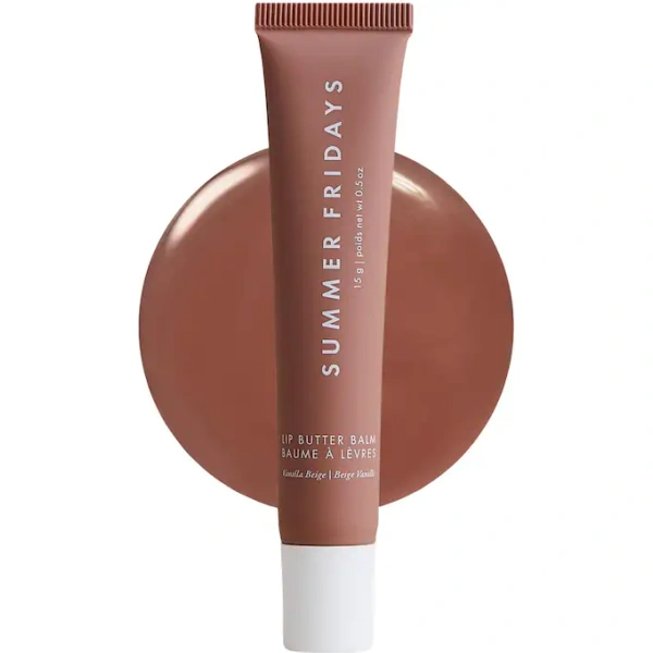 Summer Fridays Lip Butter Balm Vanilla Beige sheer tint