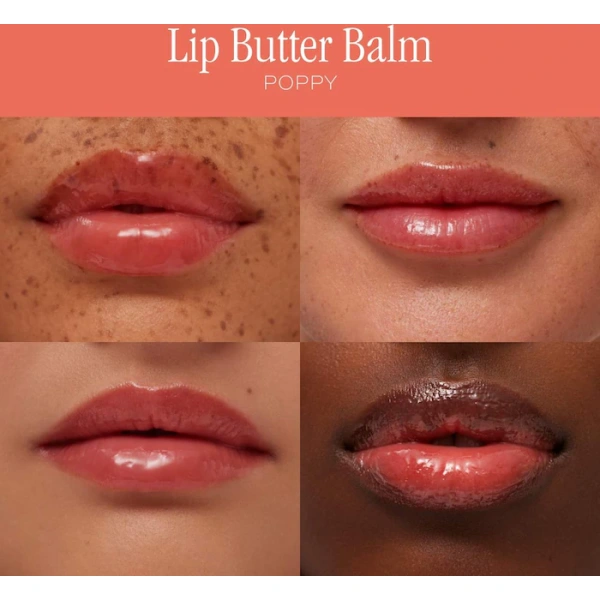 Summer Fridays Lip Butter Balm Poppy sheer coral tint