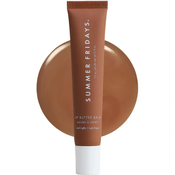 Summer Fridays Lip Butter Balm Iced Coffee sheer cocoa tint