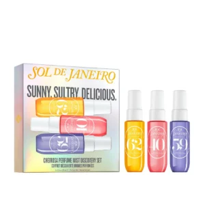 Sol de Janeiro Cheirosa Perfume Mist Discovery Set 62 40 59 Limited Edition 3 x 30ml Sol de Janeiro Cheirosa Perfume Mist Discovery Set three bottles 30ml