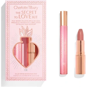 Charlotte Tilbury Secret to Love limited edition fragrance and lipstick gift set