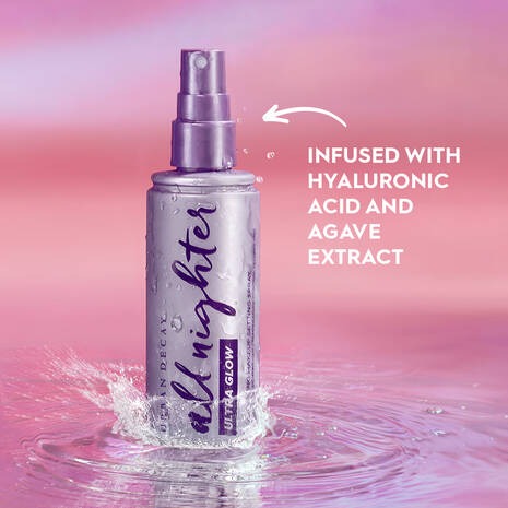 Urban Decay All Nighter Extra Glow Waterproof Setting Spray