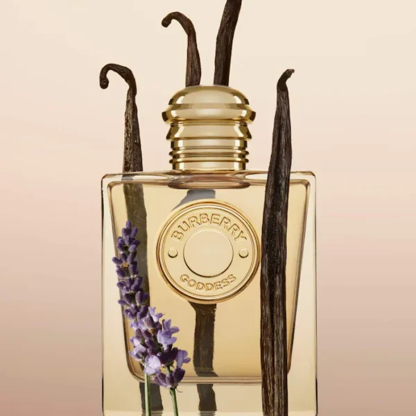 Shop Burberry Goddess Eau de Parfum for Women. A gourmand aromatic fragrance with vanilla infusion, vanilla caviar, and vanilla absolute for a warm, elegant, and long-lasting scent.