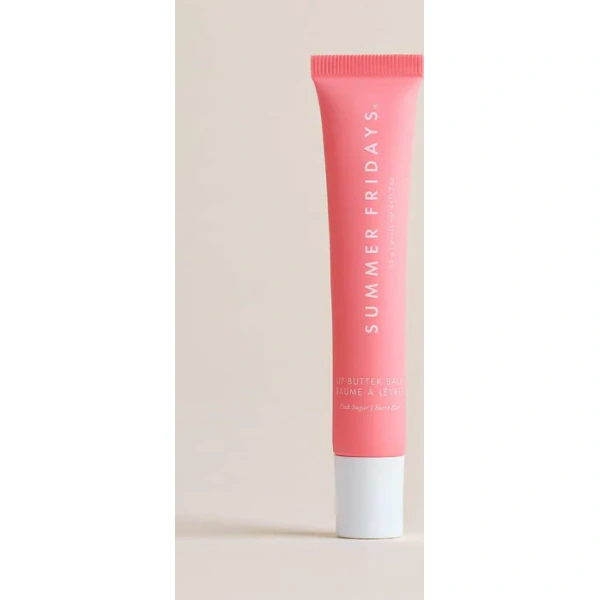 Summer Fridays Lip Butter Balm Pink Sugar sheer pink tint