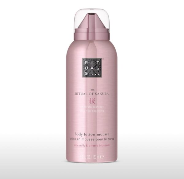 The Rituals of Sakura lotion mousse THE RITUALS OF SAKURA BODY LOTION MOUSSE 150ML